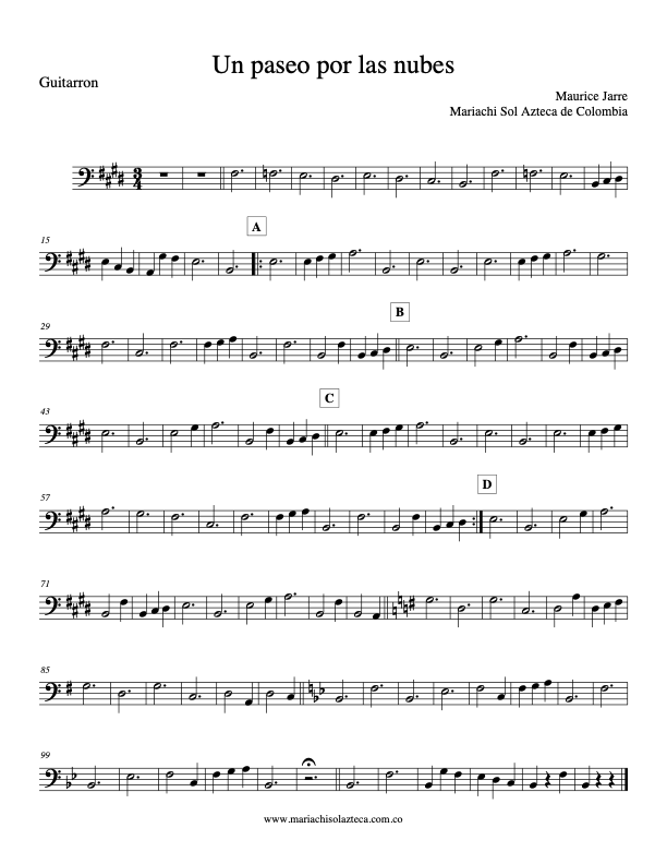 La imagen puede contener una previsualizacion de una partitura